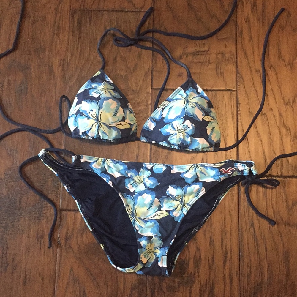 Floral Sting Bikini with Adjustable straps